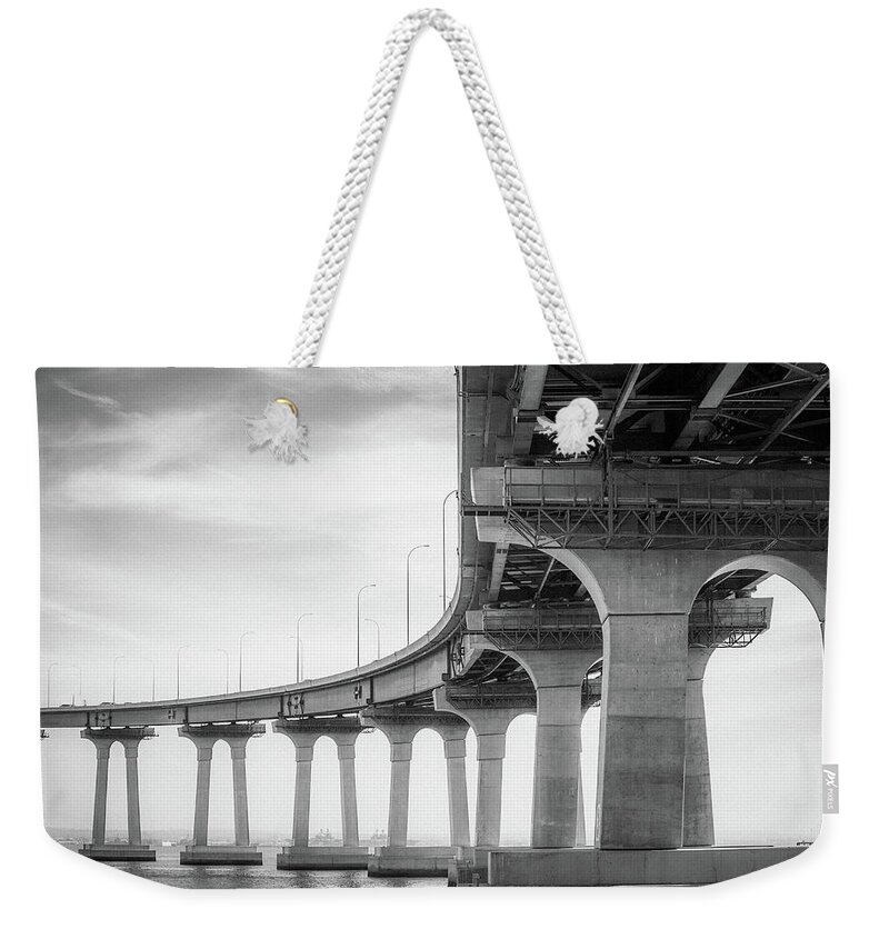Bridge Weekender Tote Bag featuring the photograph Transit 1 by Ryan Weddle