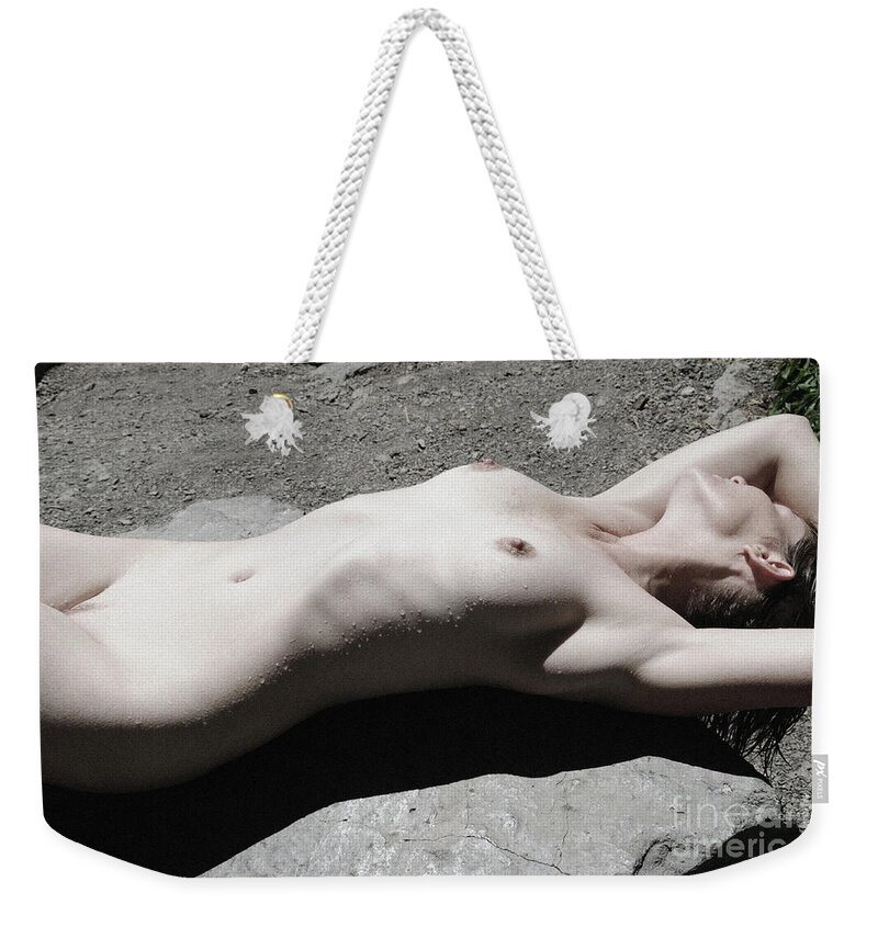 Girl Weekender Tote Bag featuring the photograph Tribute To Film by Robert WK Clark