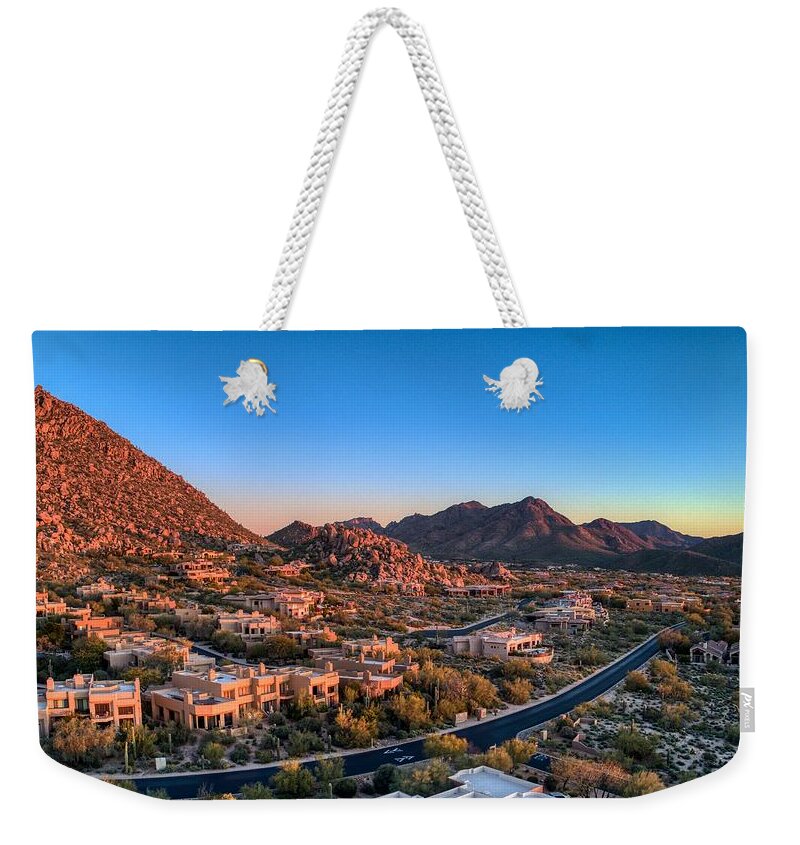 Troon Village Weekender Tote Bag featuring the photograph Troon Village by Anthony Giammarino