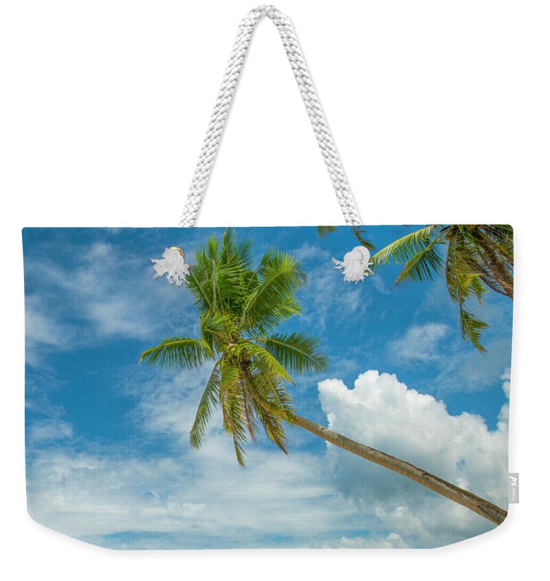 00581352 Weekender Tote Bag featuring the photograph Tropical Beach, Siquijor Island, Philippines by Tim Fitzharris