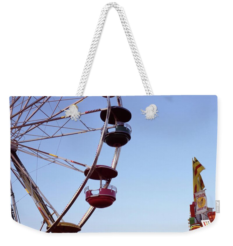 Recreational Pursuit Weekender Tote Bag featuring the photograph Tulip Carnival Ix by Lumigraphics