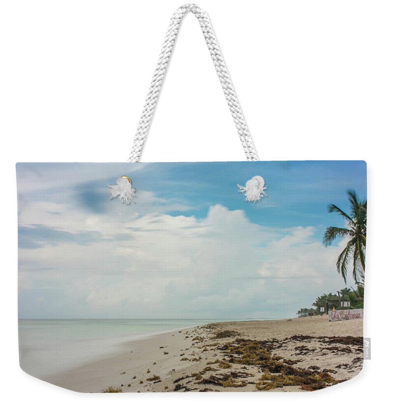 Tulum Weekender Tote Bag featuring the photograph Tulum by Julieta Belmont