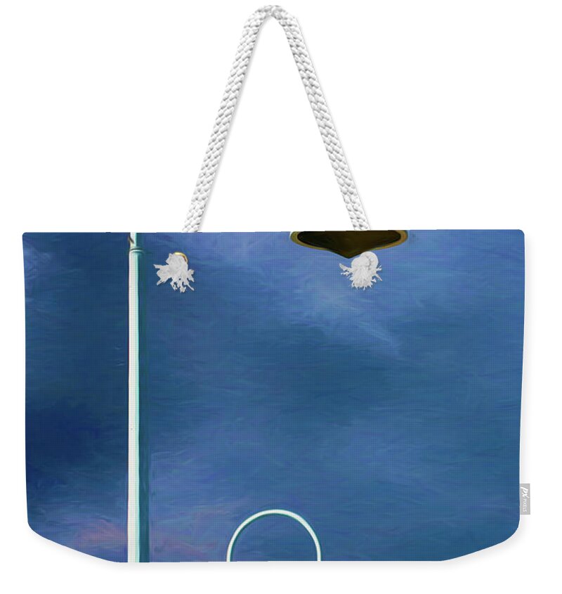 Lamps Weekender Tote Bag featuring the photograph Two lamps by Sheila Smart Fine Art Photography