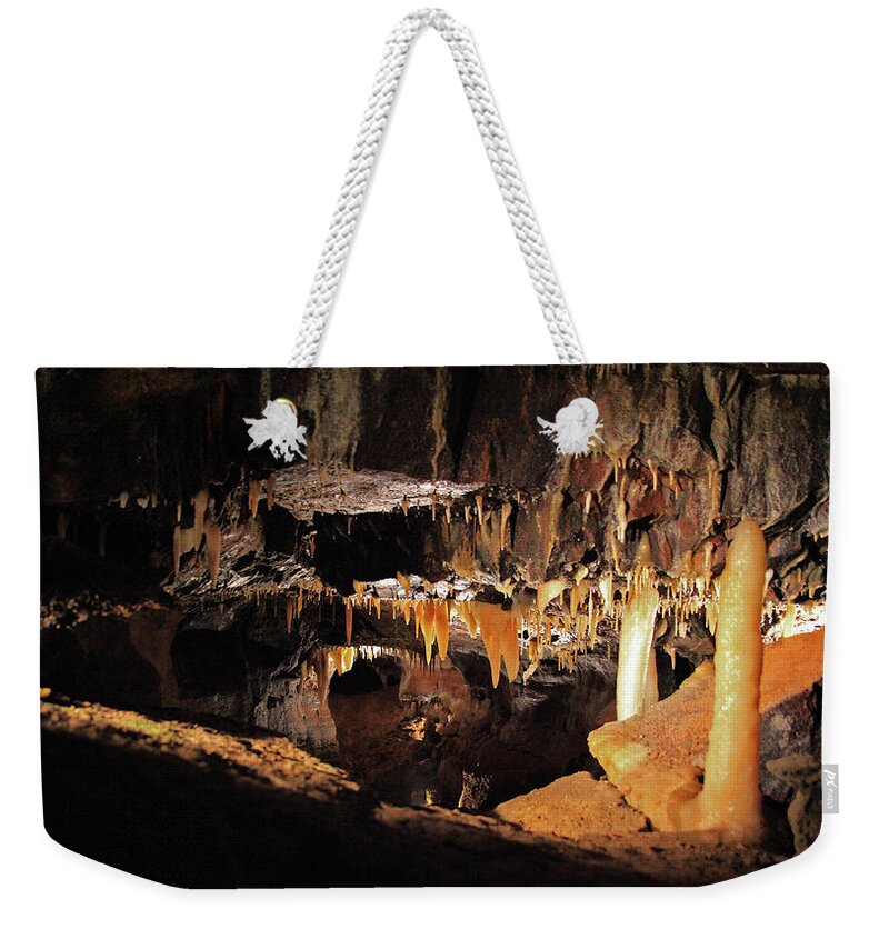 Ohio Caverns Weekender Tote Bag featuring the photograph Underworld by Gary Kaylor