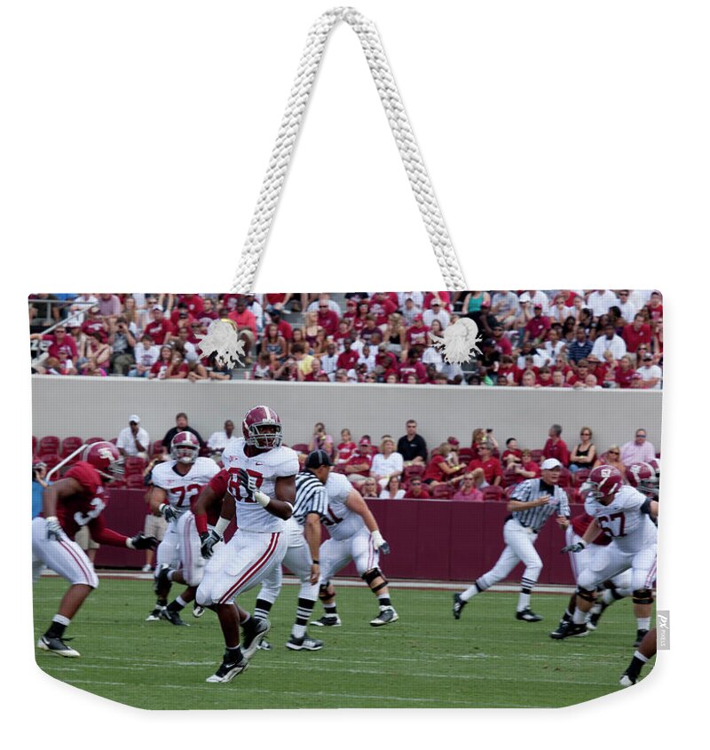 University of Alabama football game, Tuscaloosa, Alabama Weekender Tote Bag  by Carol Highsmith - Fine Art America