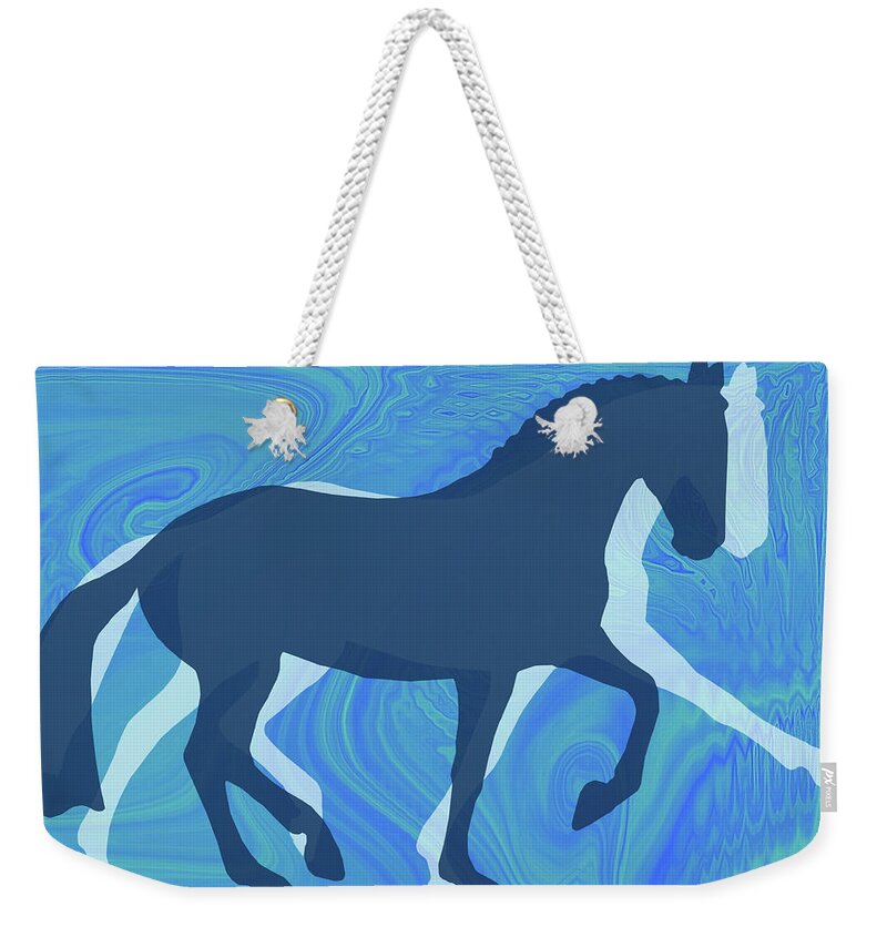 Acceptance Weekender Tote Bag featuring the photograph Up The Levels Blues by JAMART Photography