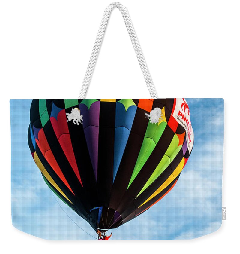 Graphics Weekender Tote Bag featuring the photograph Up Up and Away by Ginger Stein