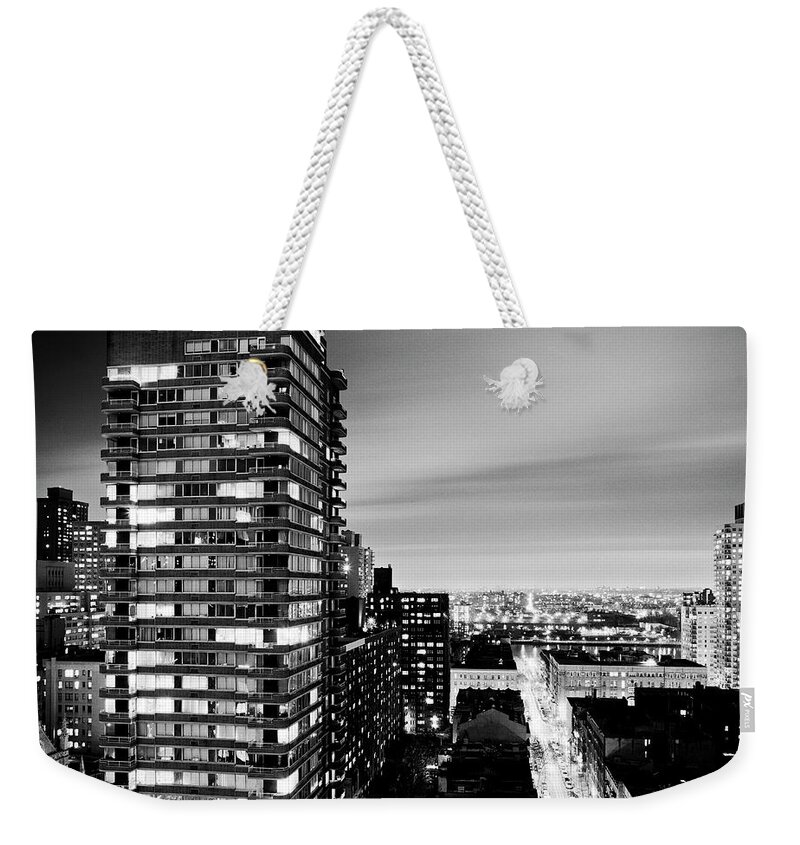 Outdoors Weekender Tote Bag featuring the photograph Upper East Side Of Manhattan by Adam Garelick