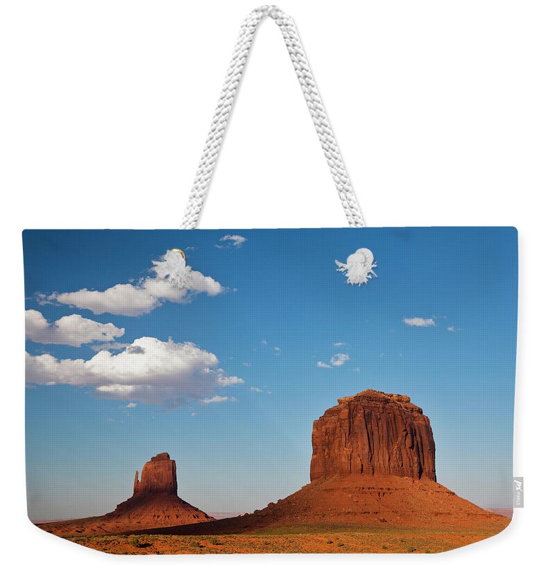 Scenics Weekender Tote Bag featuring the photograph Usa, Arizona, Monument Valley Tribal by Westend61