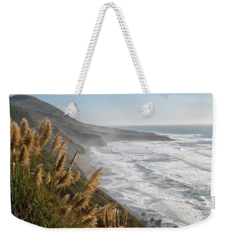 Scenics Weekender Tote Bag featuring the photograph Usa, California, Mendocino Coast by Gary J Weathers