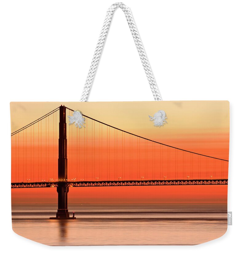Scenics Weekender Tote Bag featuring the photograph Usa, California, San Francisco, Golden by David Madison