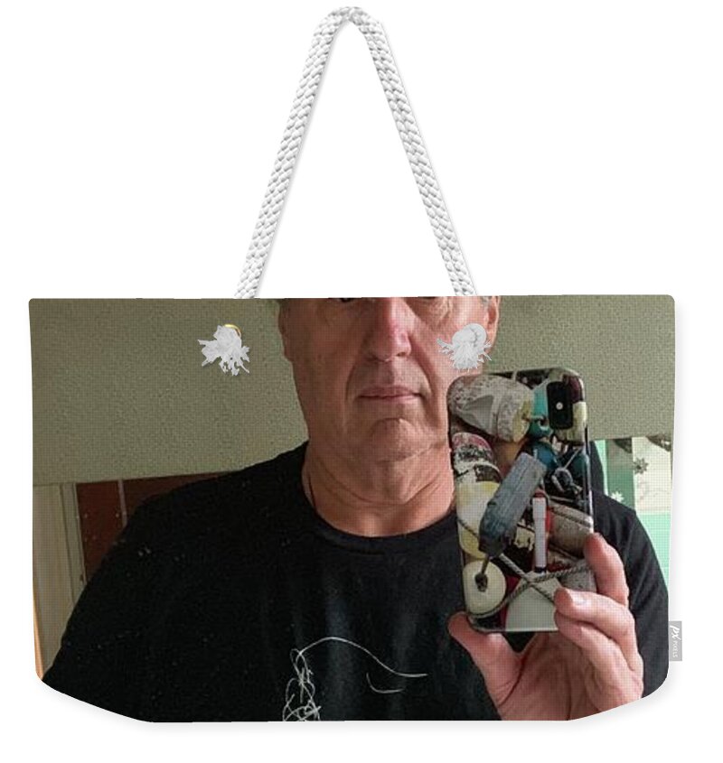 Viva Weekender Tote Bag featuring the photograph Uther On Uther by Uther Pendraggin