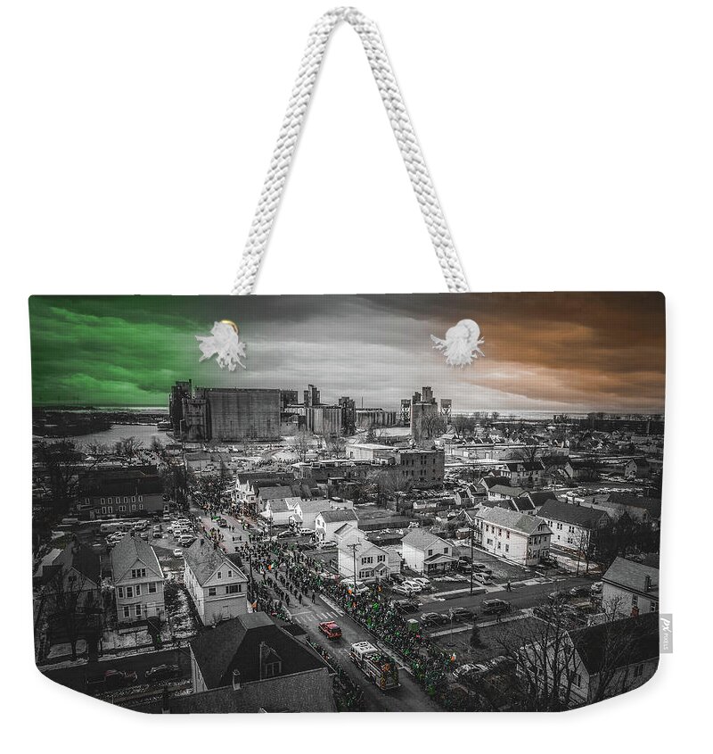 First Ward Weekender Tote Bag featuring the photograph Valley - Ward Parade by John Angelo Lattanzio