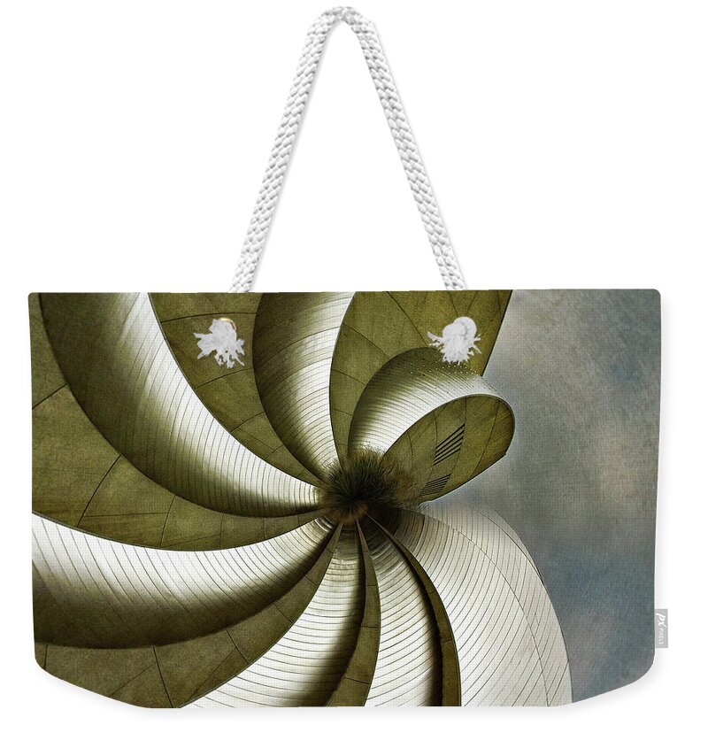 Variations Weekender Tote Bag featuring the photograph Variations On Kauffman Perfmorming Arts Center by Doug Sturgess