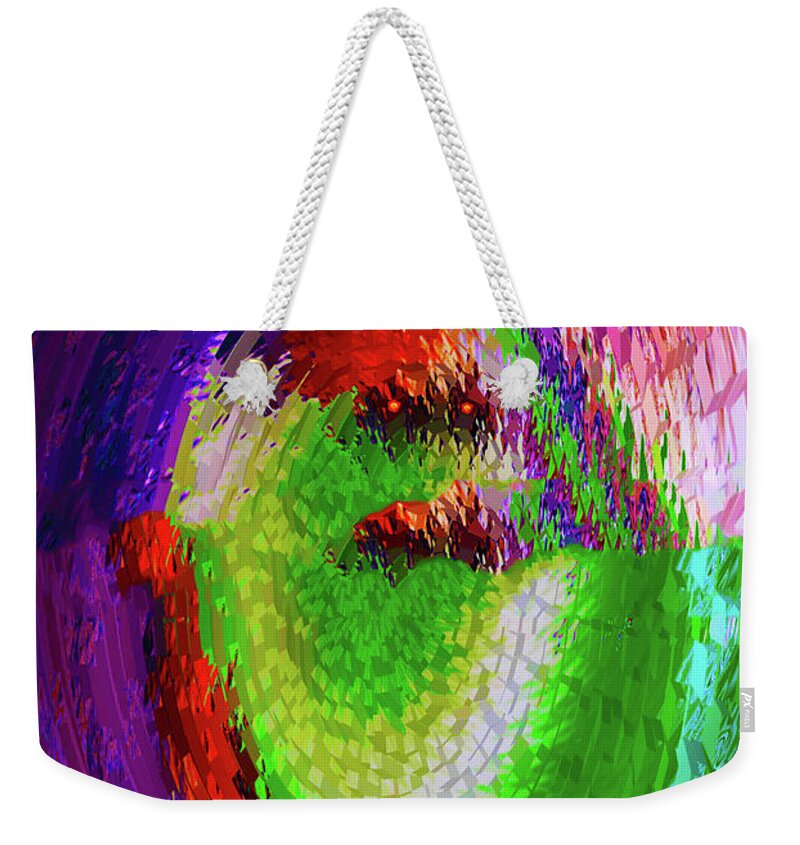 Visitations Weekender Tote Bag featuring the digital art Visitation 1 by Bruce IORIO