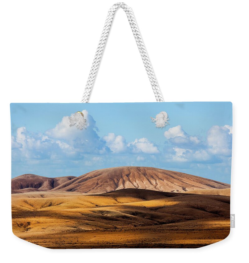 Scenics Weekender Tote Bag featuring the photograph Volcanic Landscape In Canary Islands by Zodebala