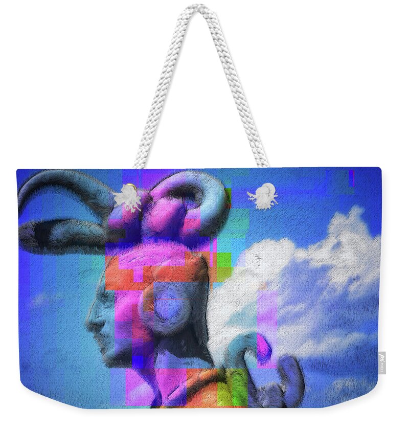Warrior Weekender Tote Bag featuring the photograph Warrior by Skip Hunt