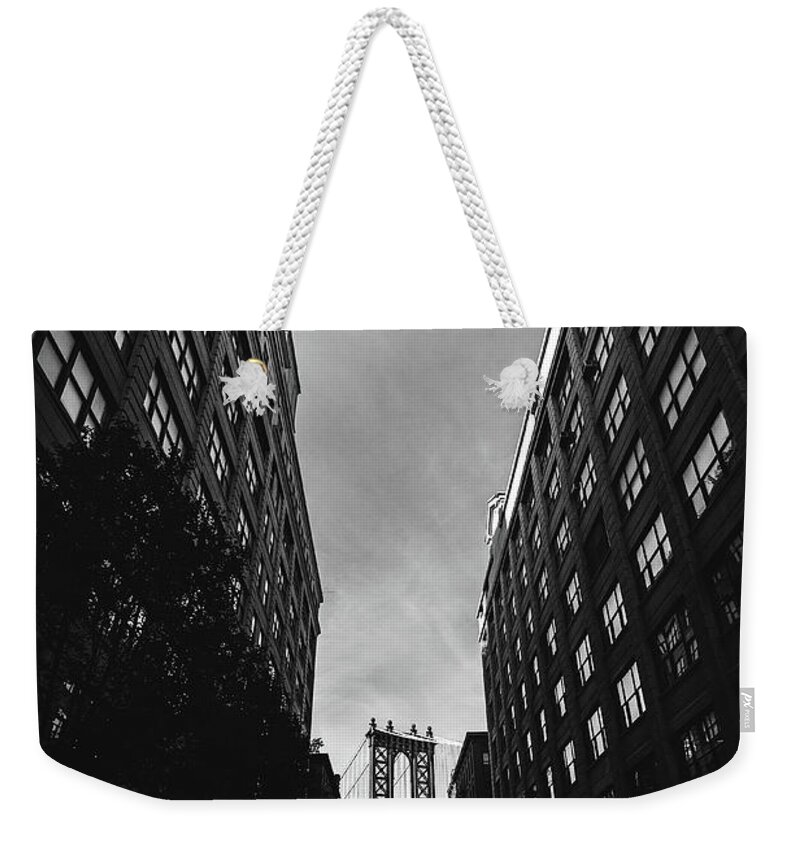 Washington Weekender Tote Bag featuring the photograph Washington Street by Peter Hull