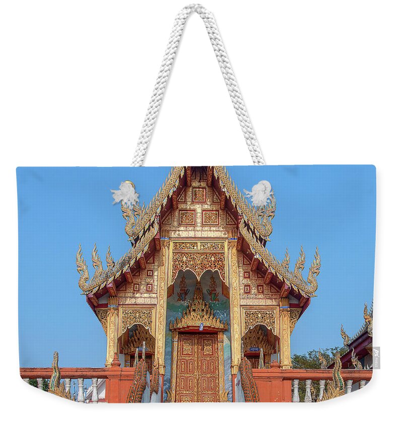 Scenic Weekender Tote Bag featuring the photograph Wat Nong Tong Phra Wihan DTHCM2639 by Gerry Gantt
