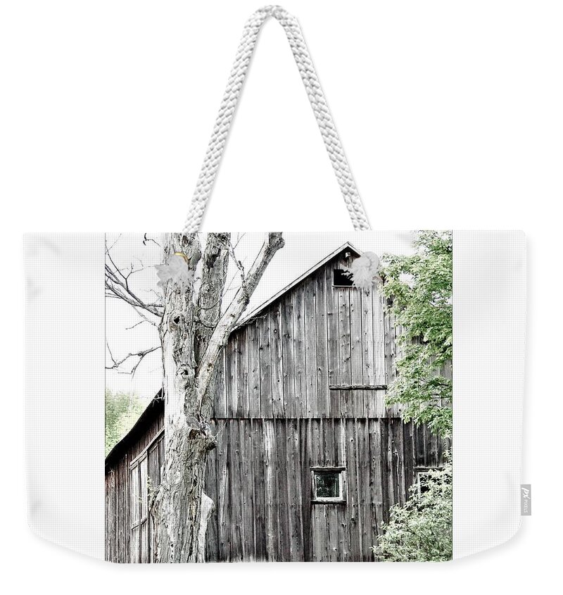 Old Weekender Tote Bag featuring the photograph Weathered by Merle Grenz