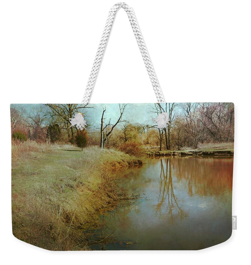 Landscape Weekender Tote Bag featuring the photograph Where Poets Dream by John Rivera