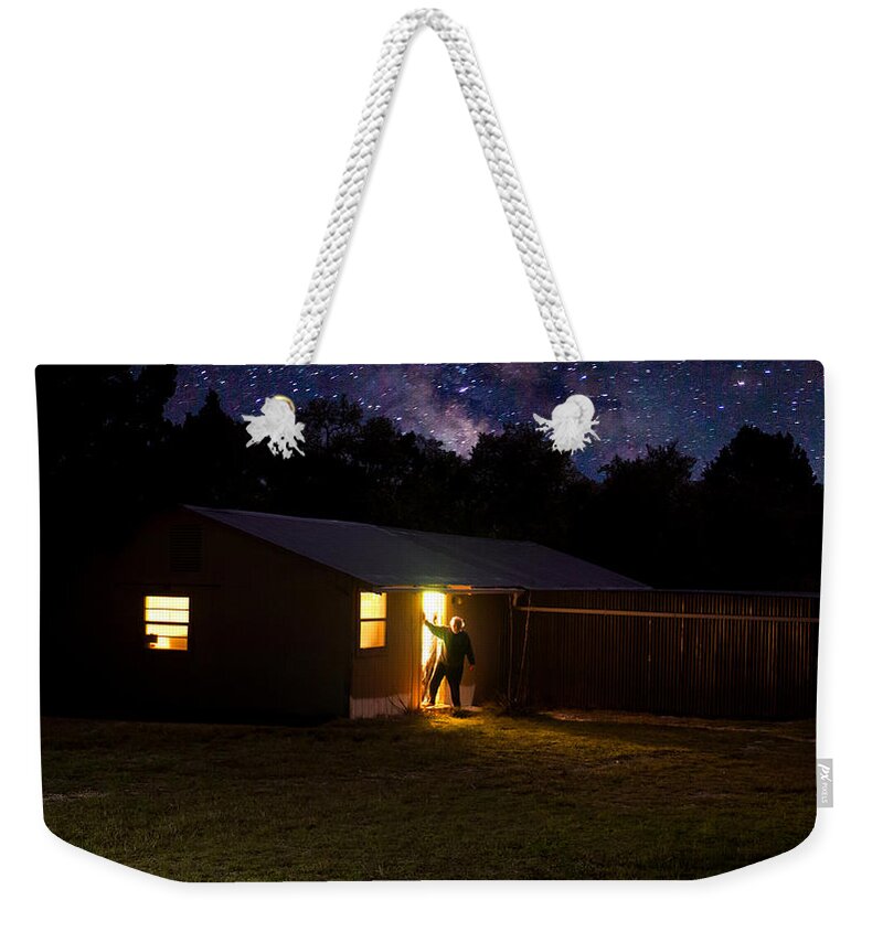 Magic Weekender Tote Bag featuring the photograph Where the Magick Happens by Ivars Vilums