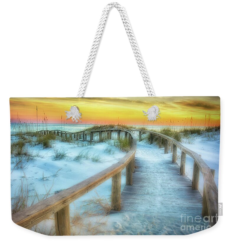 Alabama Weekender Tote Bag featuring the photograph Where The Path Leads by Ken Johnson