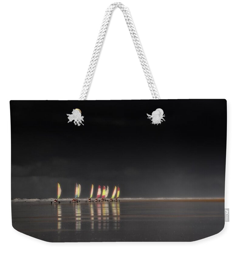 Wind Weekender Tote Bag featuring the photograph Wind Power by Philippe Manguin Photographies