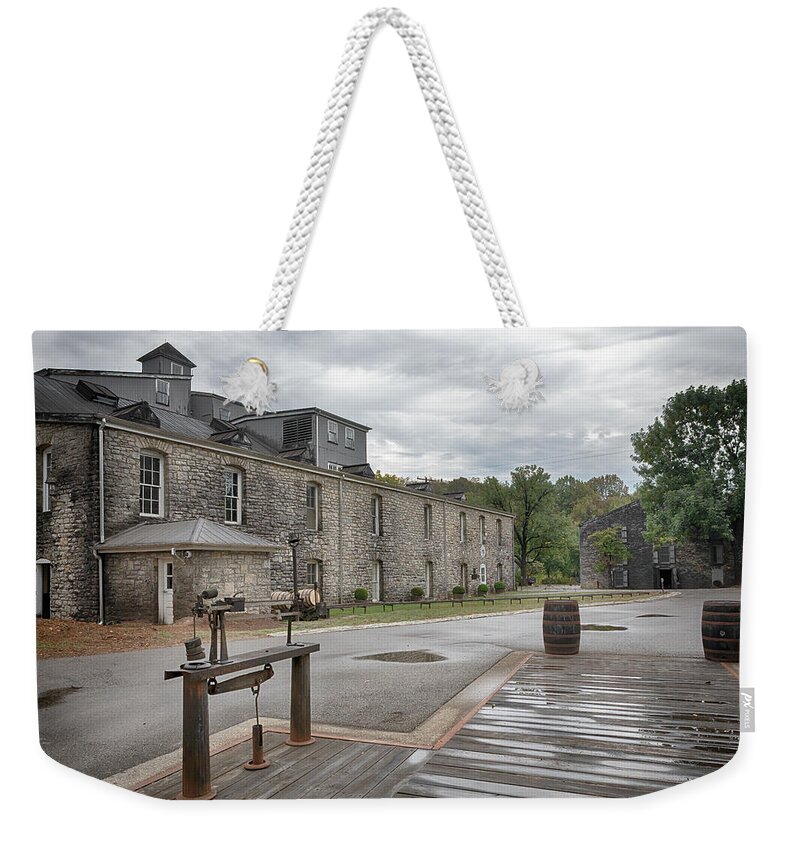 Woodford Reserve Weekender Tote Bag featuring the photograph Woodford Reserve Distillery by Susan Rissi Tregoning