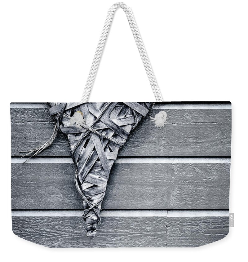 Kremsdorf Weekender Tote Bag featuring the photograph Wrapped In Your Heart by Evelina Kremsdorf