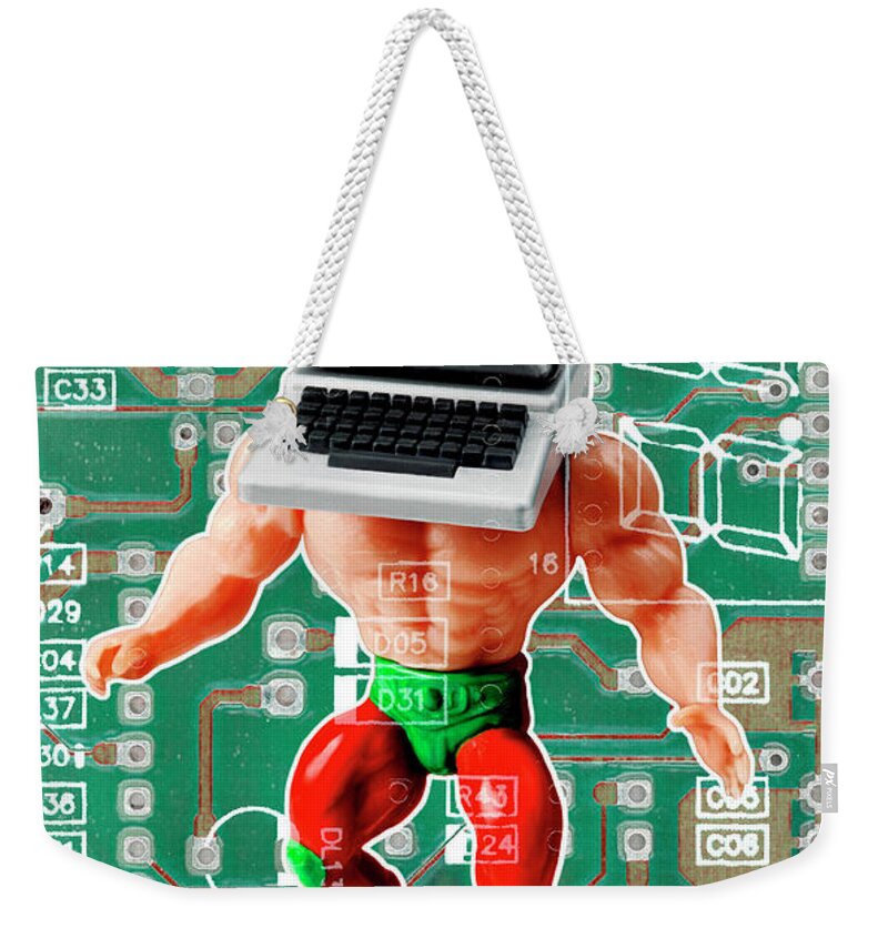 Internet Wrestler Weekender Tote Bags