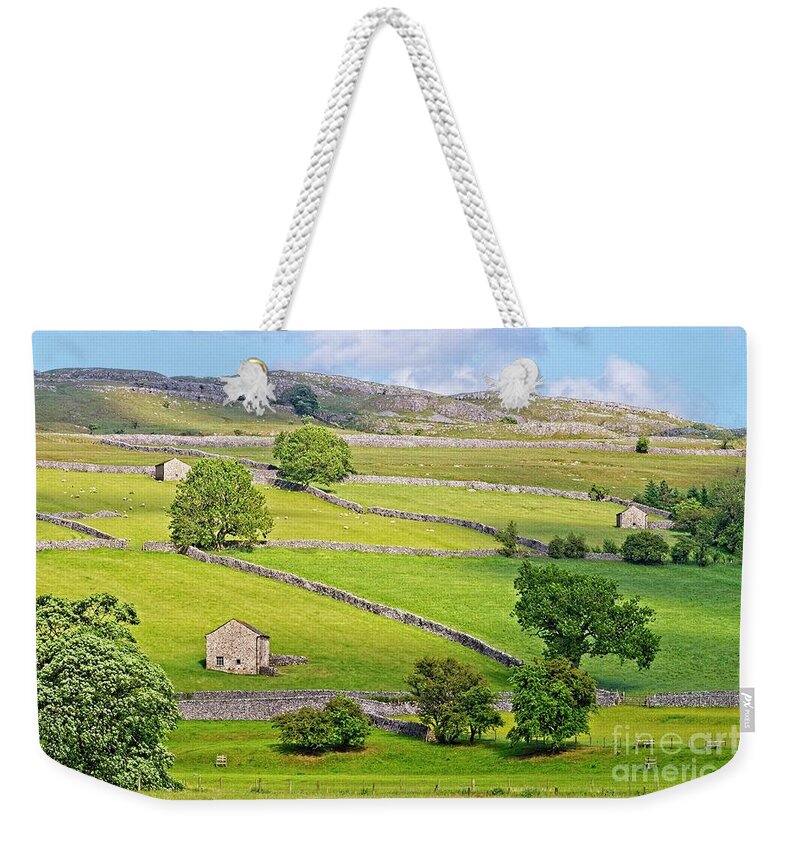 Yorkshire Weekender Tote Bag featuring the photograph Yorkshire Dales by Martyn Arnold