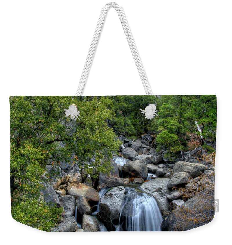 Scenics Weekender Tote Bag featuring the photograph Yosemite Roadside Treasures by Rmb Images / Photography By Robert Bowman