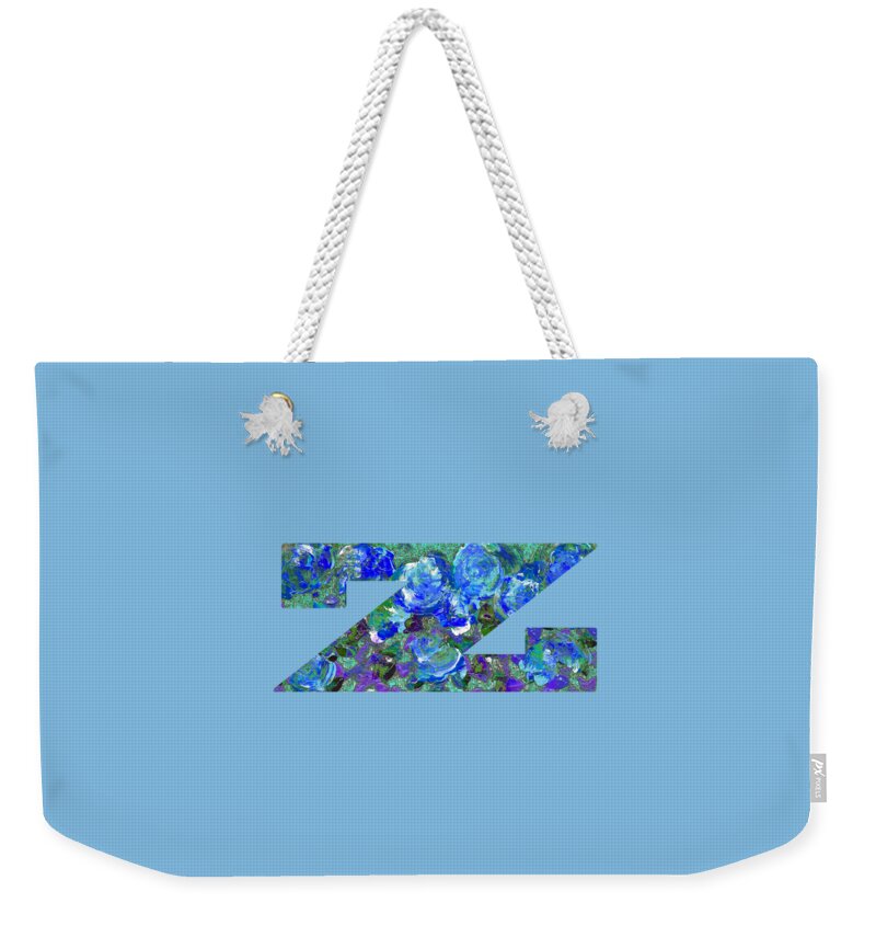Home Decor Weekender Tote Bag featuring the digital art Z 2019 Collection by Corinne Carroll