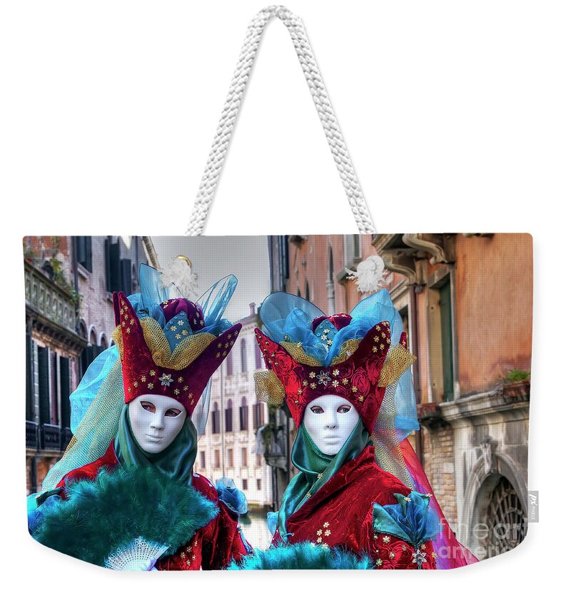 Carnevale Weekender Tote Bag featuring the photograph 024 by Paolo Signorini
