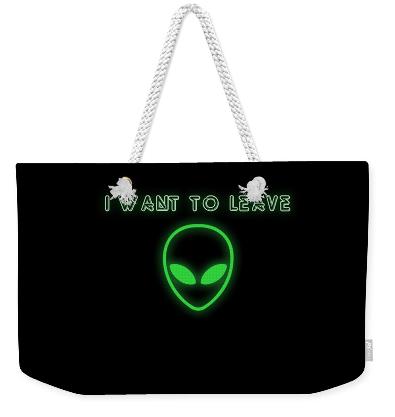 Alien Ufo I Want To Leave Space Travel Neon Green Men Coffee Mug by Noirty  Designs - Pixels