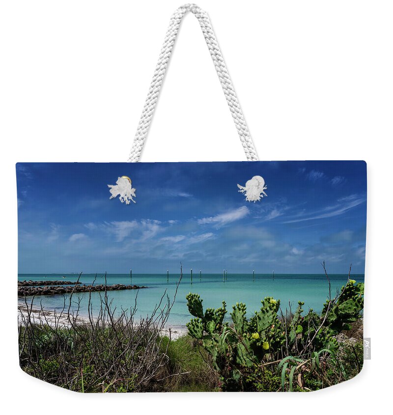 Anna Maria Island Weekender Tote Bag featuring the photograph Anna Maria Island View #2 by ARTtography by David Bruce Kawchak
