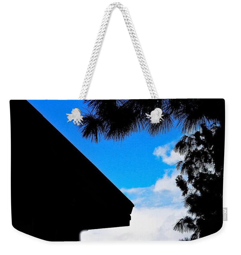 Tree Weekender Tote Bag featuring the photograph Black and Blue #1 by Andrew Lawrence