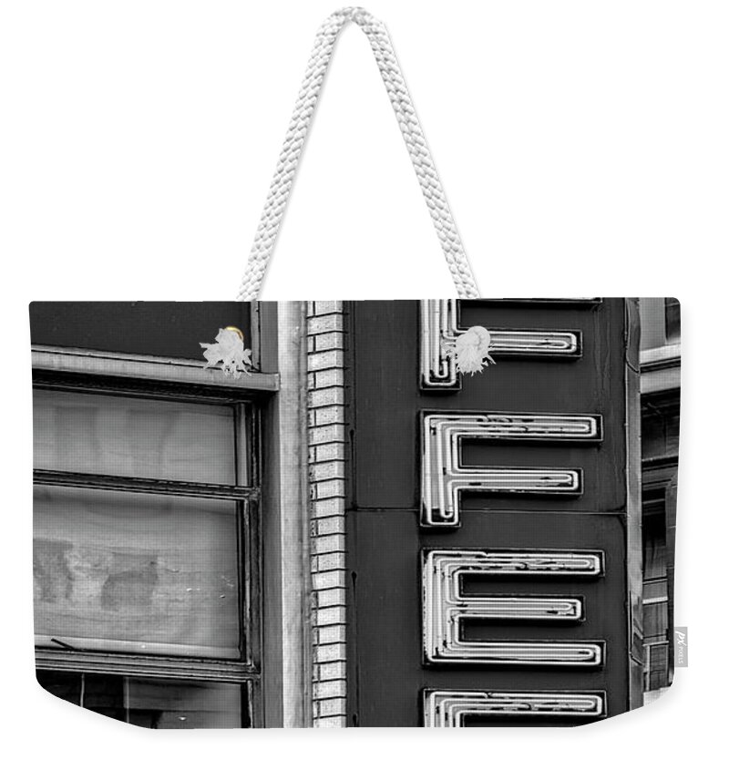 Coffee Shop Bar Weekender Tote Bag featuring the photograph Coffee Shop Bar #1 by Susan Candelario