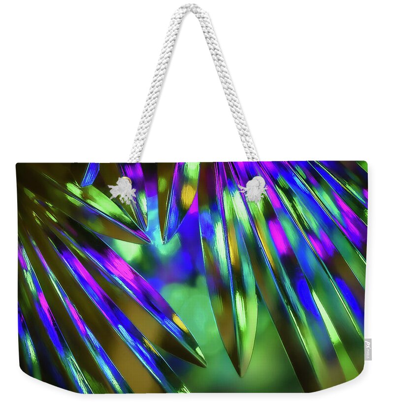 Crystals Weekender Tote Bag featuring the photograph Crystals #1 by Silvia Marcoschamer