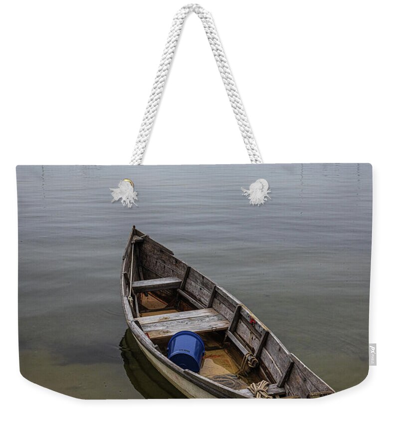 Dinghy Weekender Tote Bag featuring the photograph Dinghy #1 by Jim Gillen