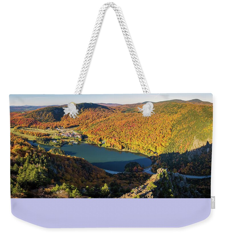  Weekender Tote Bag featuring the photograph Dixville Notch, New Hampshire #2 by John Rowe