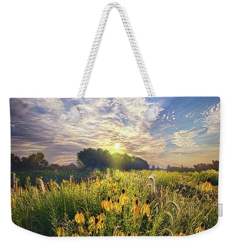 Beautiful Weekender Tote Bag featuring the photograph Field of Dreams #1 by Phil Koch