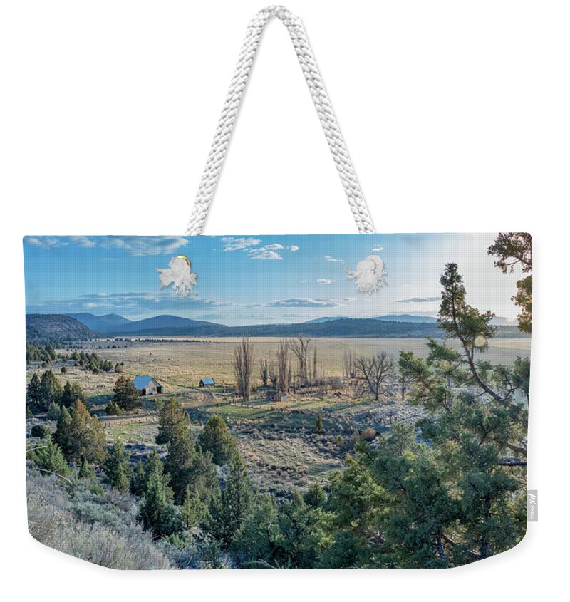 Lassen Weekender Tote Bag featuring the photograph Homestead by Randy Robbins