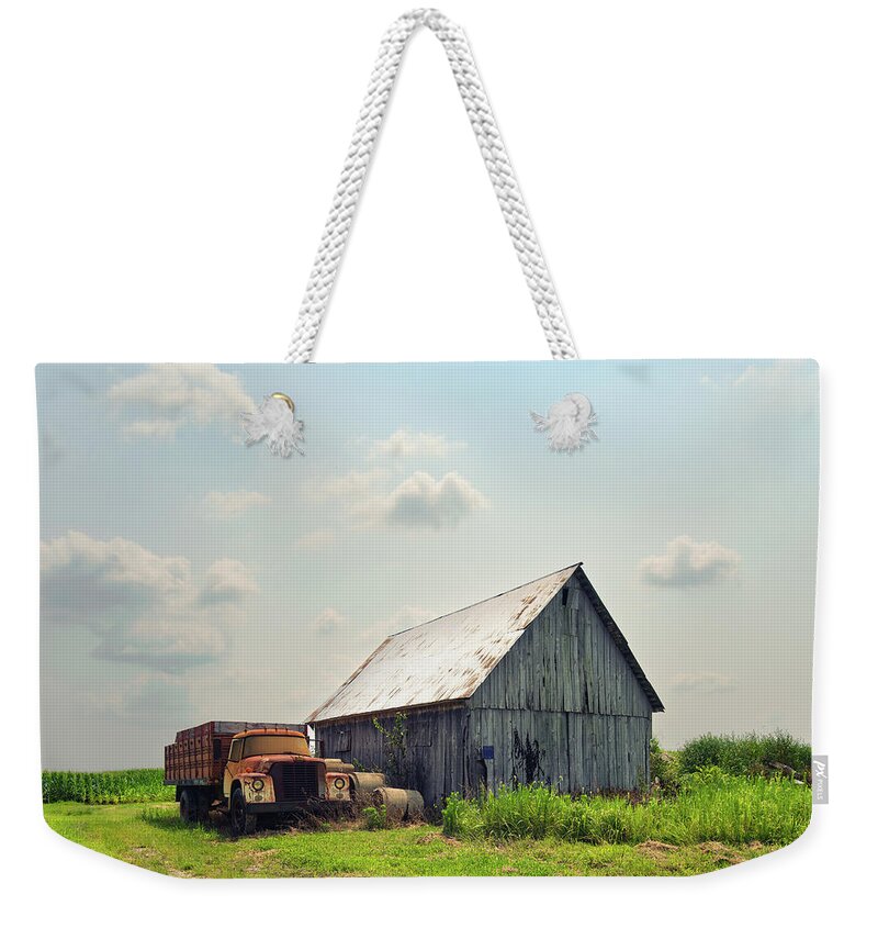International Harvester Weekender Tote Bag featuring the photograph International Harvester #2 by Grant Twiss