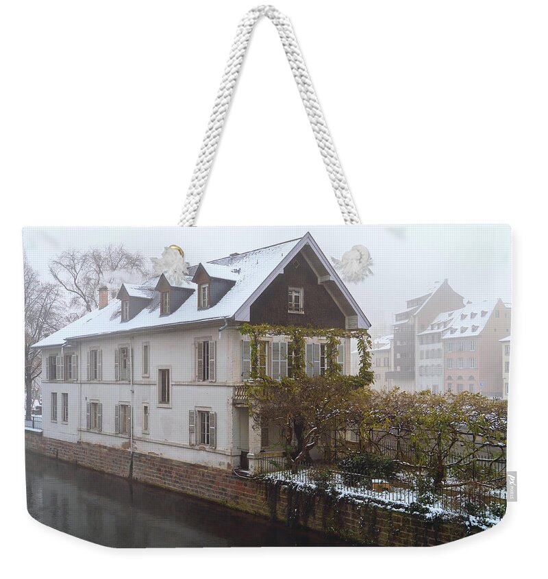 Jenny Rainbow Fine Art Photography Weekender Tote Bag featuring the photograph La Petite France - Christmas Strasbourg 9 #1 by Jenny Rainbow