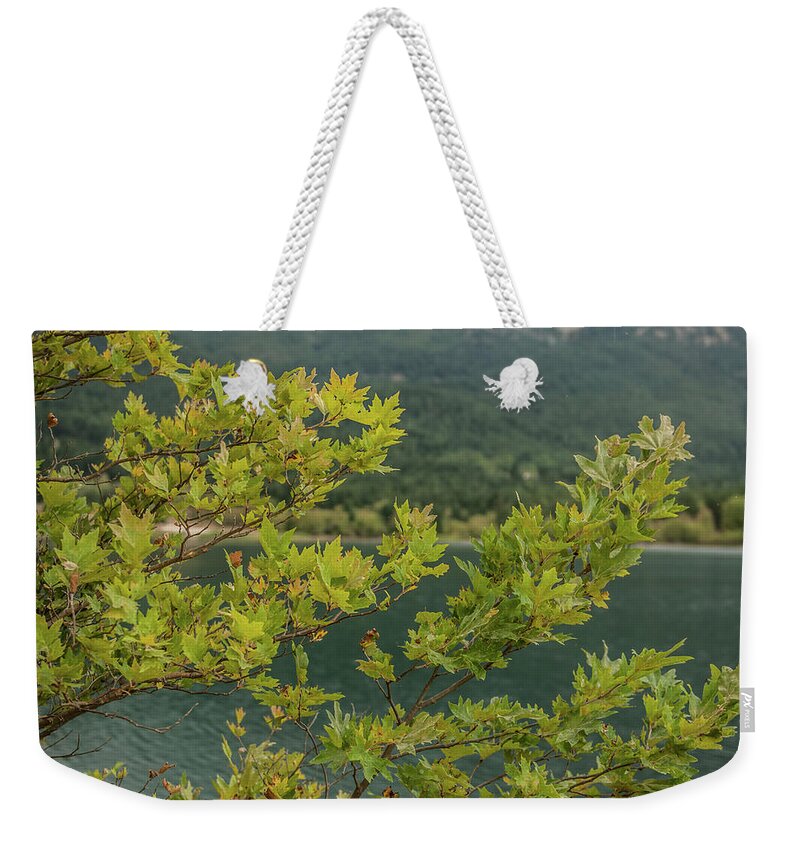 Greece Weekender Tote Bag featuring the photograph Landscape in Greece #1 by Eleni Kouri