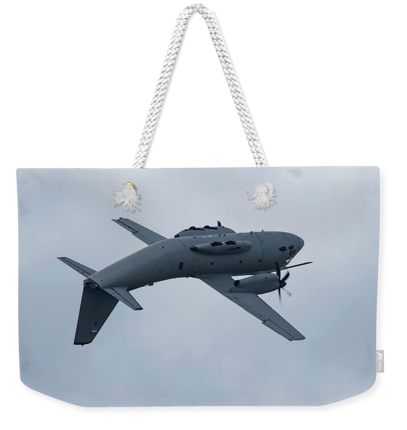 C27 Spartan Weekender Tote Bag featuring the photograph Leonardo C-27J Spartan #1 by Airpower Art