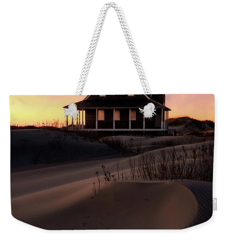 Outer Banks Weekender Tote Bag featuring the photograph Light and Shadow #1 by Anthony Heflin