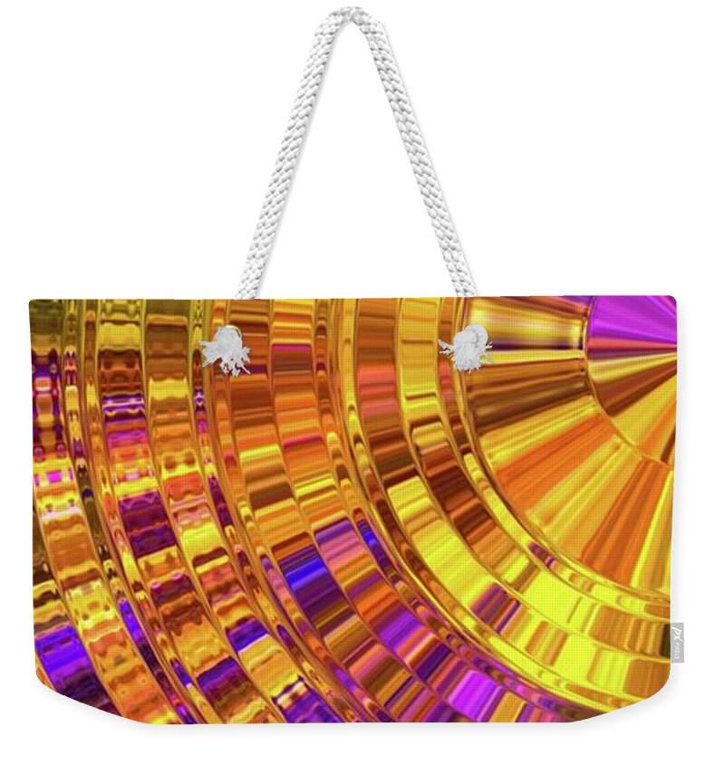 Pets Art Weekender Tote Bag featuring the digital art Lighthouse by Callie E Austin